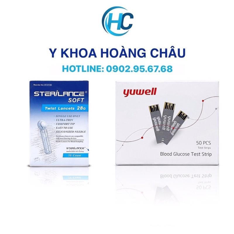 Que thử đường huyết YUWELl 710 (50 que + 50 kim)