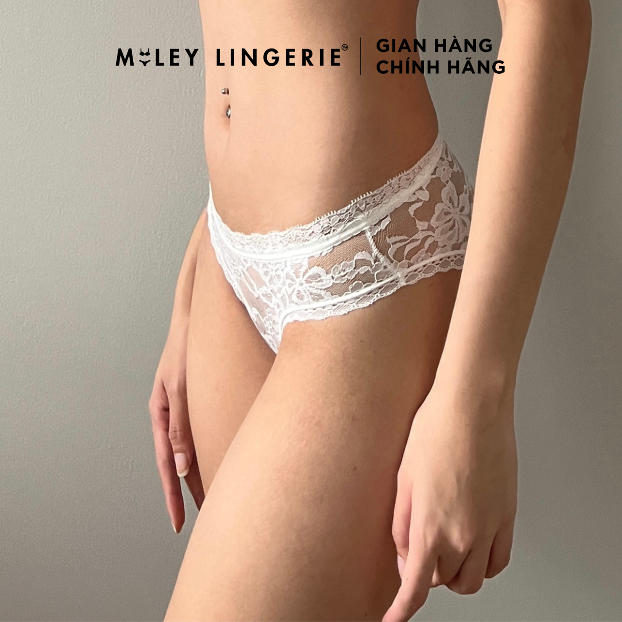 Combo 5 Quần Lót Nữ Ren Hoa Miley Lingerie Lily Flower FLS03