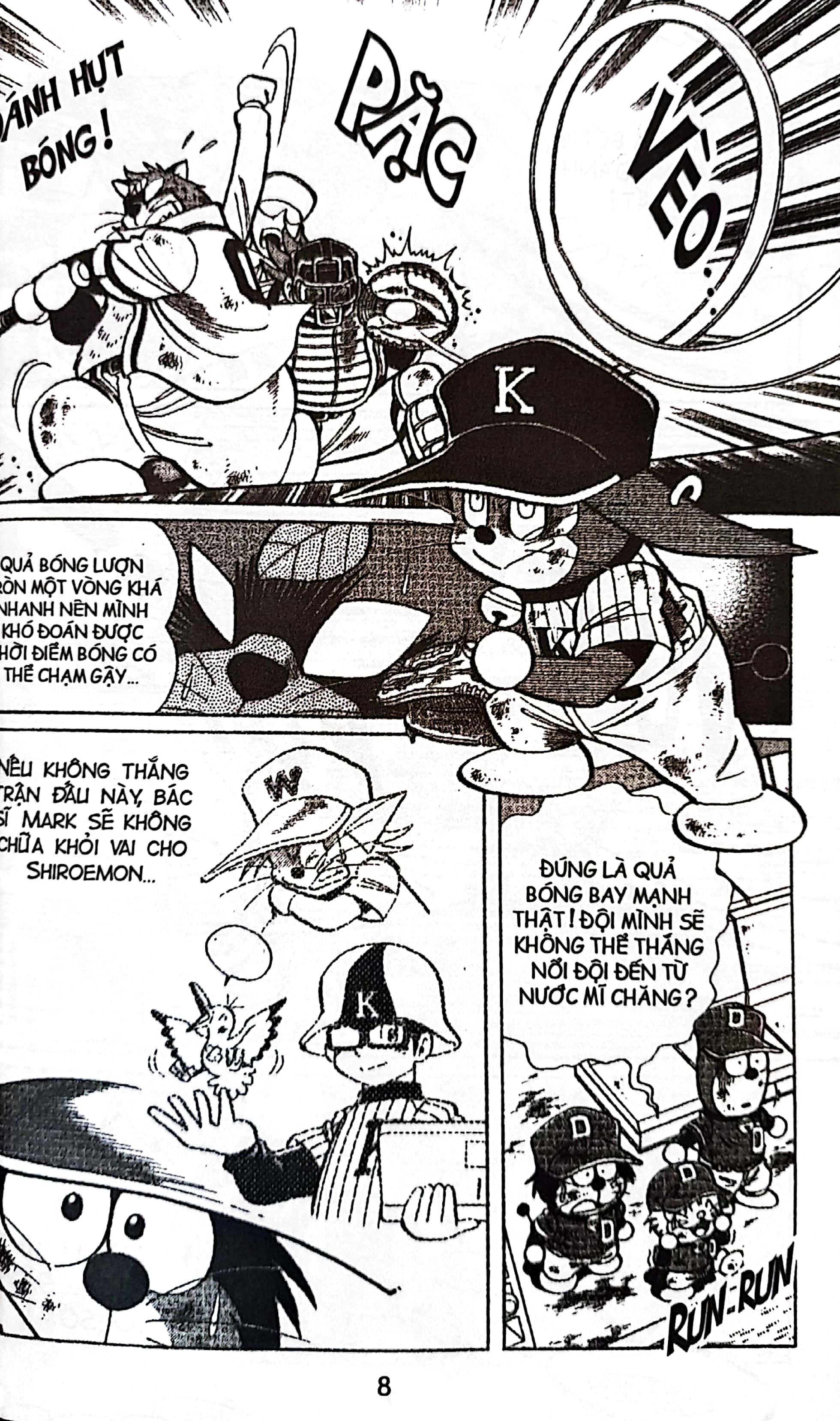 Doraemon Bóng Chày - Truyền Kì Về Bóng Chày Siêu Cấp - Tập 5 (Tái Bản 2023)