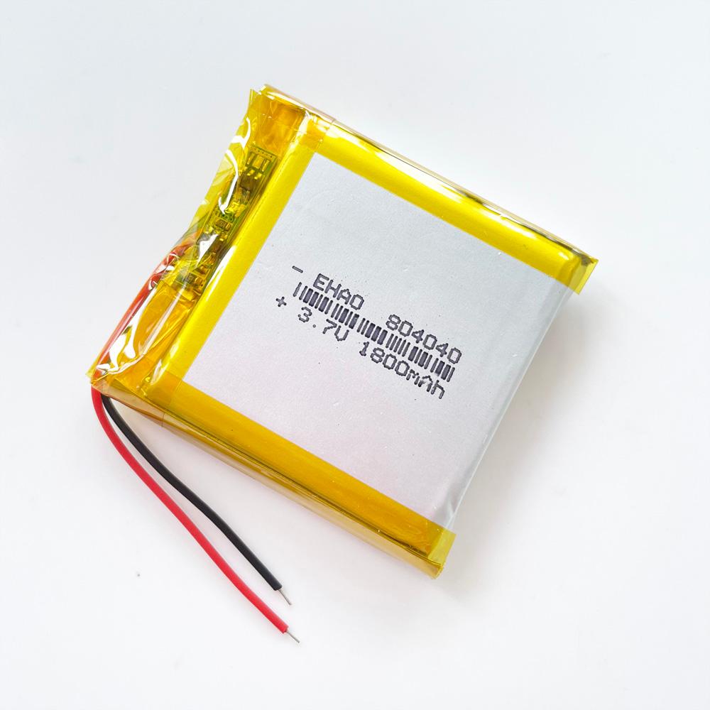 5 Pin Sạc Lithium Polymer LiPo 3.7V 1800M 804040 Cho Mp3 GPS PSP DVD Điện Thoại Di Động Trò Chơi Điện Tử Miếng Lót Sách Điện Tử