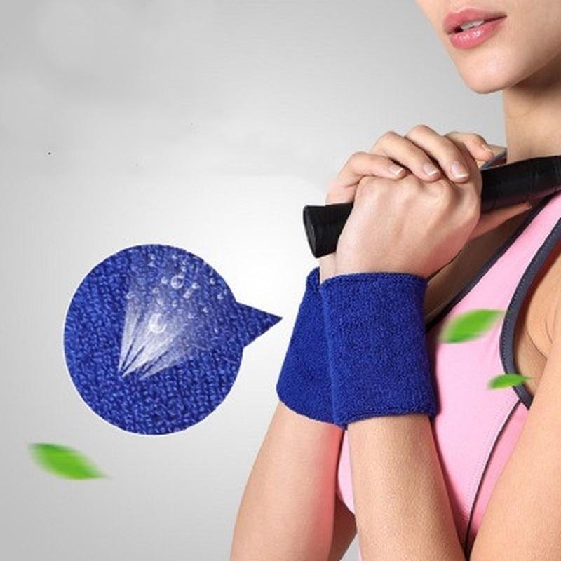 2020 1PCS Sport Wristband Brace Wrap Bandage Gym Strap Running Sport Safety Wrist Support Padel Pulseira Badminton Wrist Band