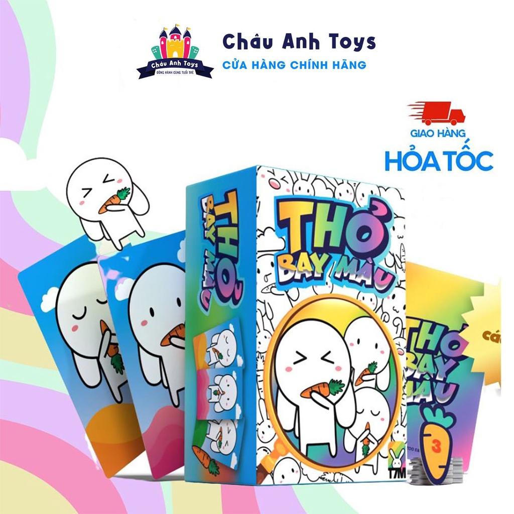 Thỏ bay màu, trò chơi giải trí board game thư giãn giảm stress dành cho 2-6 người | Boardgame VN