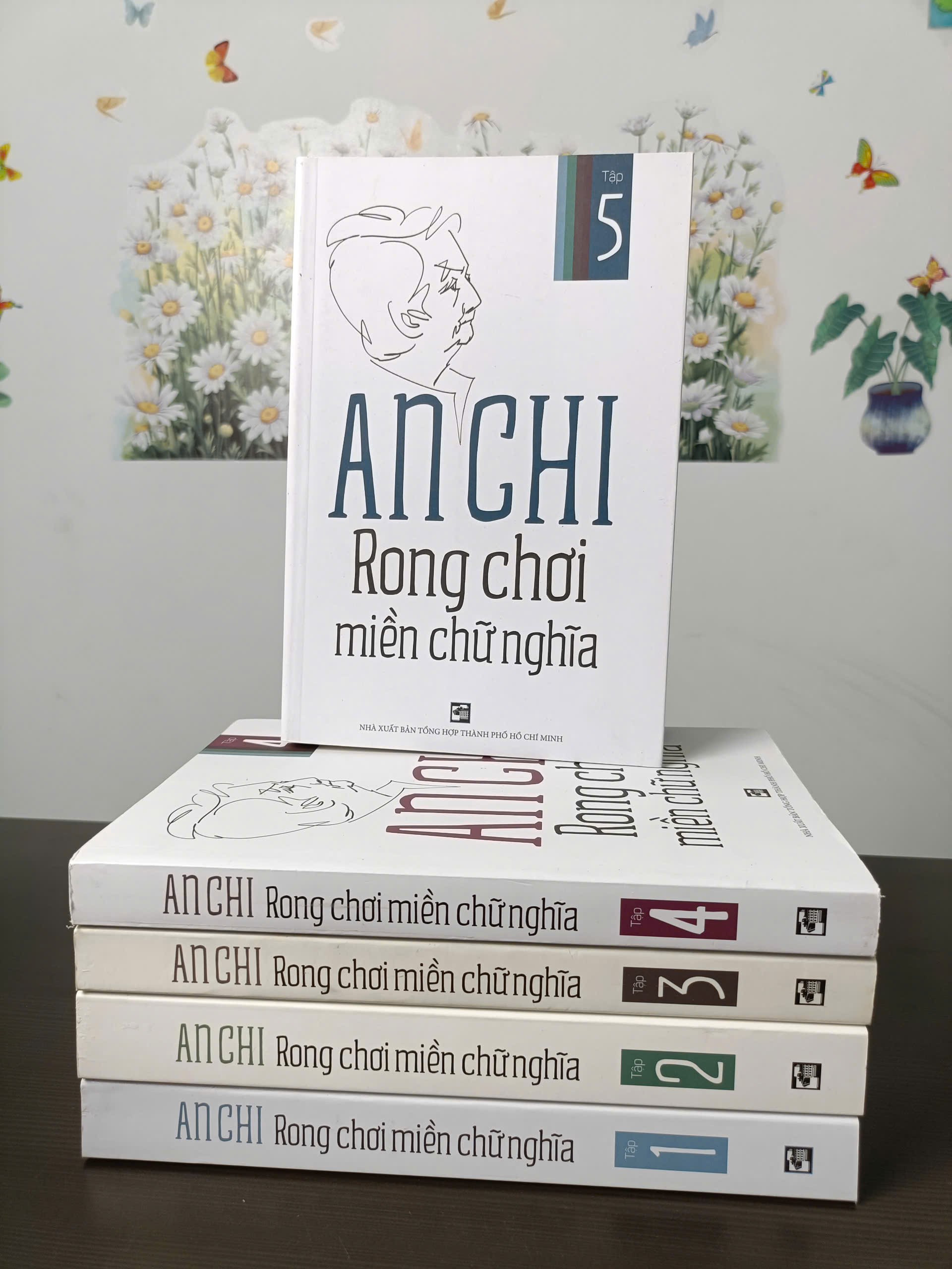 Bộ Sách Rong Chơi Miền Chữ Nghĩa - An Chi (5 tập)