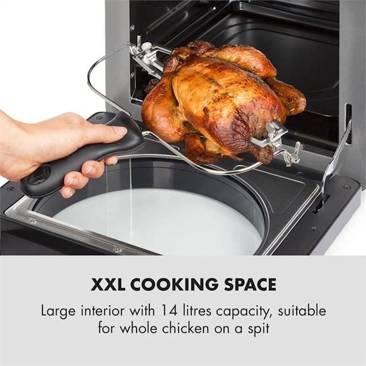 NỒI CHIÊN KHÔNG DẦU KLARSTEIN AERO VITAL EASY TOUCH 14L - Hàng Chính Hãng