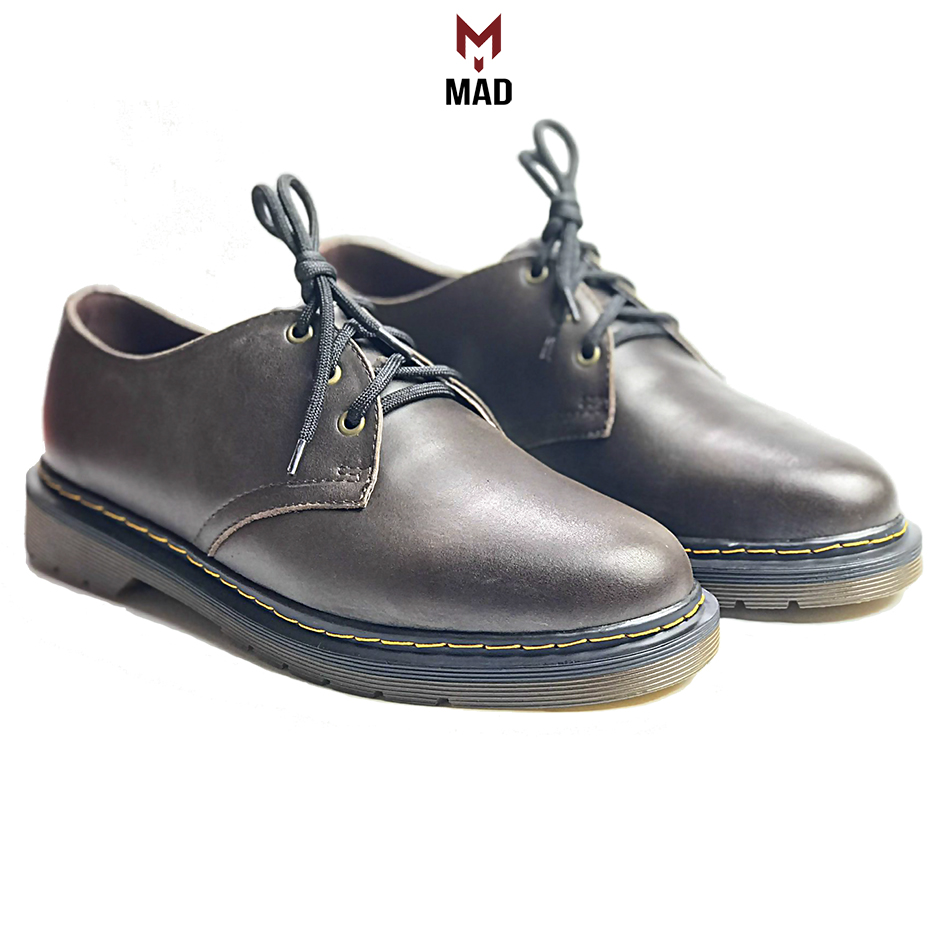 Giày tây nam Derby Dr Martens 1461 MAD wax Crazy Horse da bò sáp ngựa điên cao cấp giá rẻ nhất tại hà nội