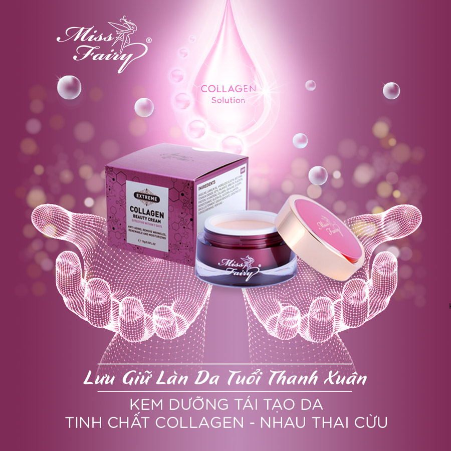 Kem Dưỡng Da Chống Lão Hóa Tinh Chất Collagen Miss Fairy (15g)