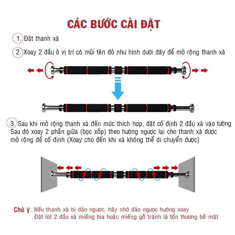 Xà đơn gắn théo dầy mút dài