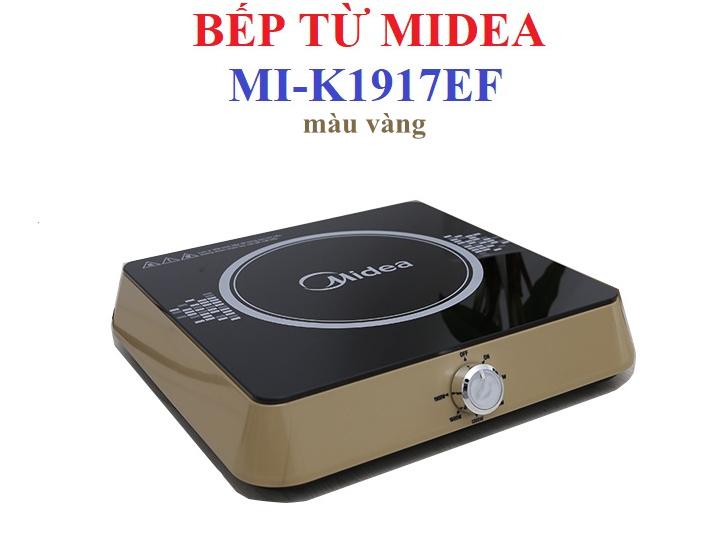 Bếp Điện Từ Midea MI-K1917EF - 1900W - Hàng chính hãng