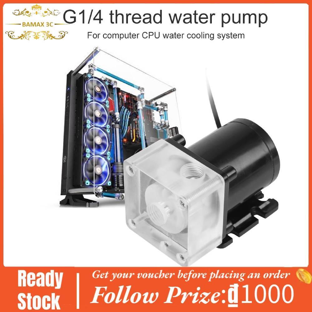Máy bơm nước tản nhiệt CPU thiết kế tiện lợi cho máy tính 500L/ giờ