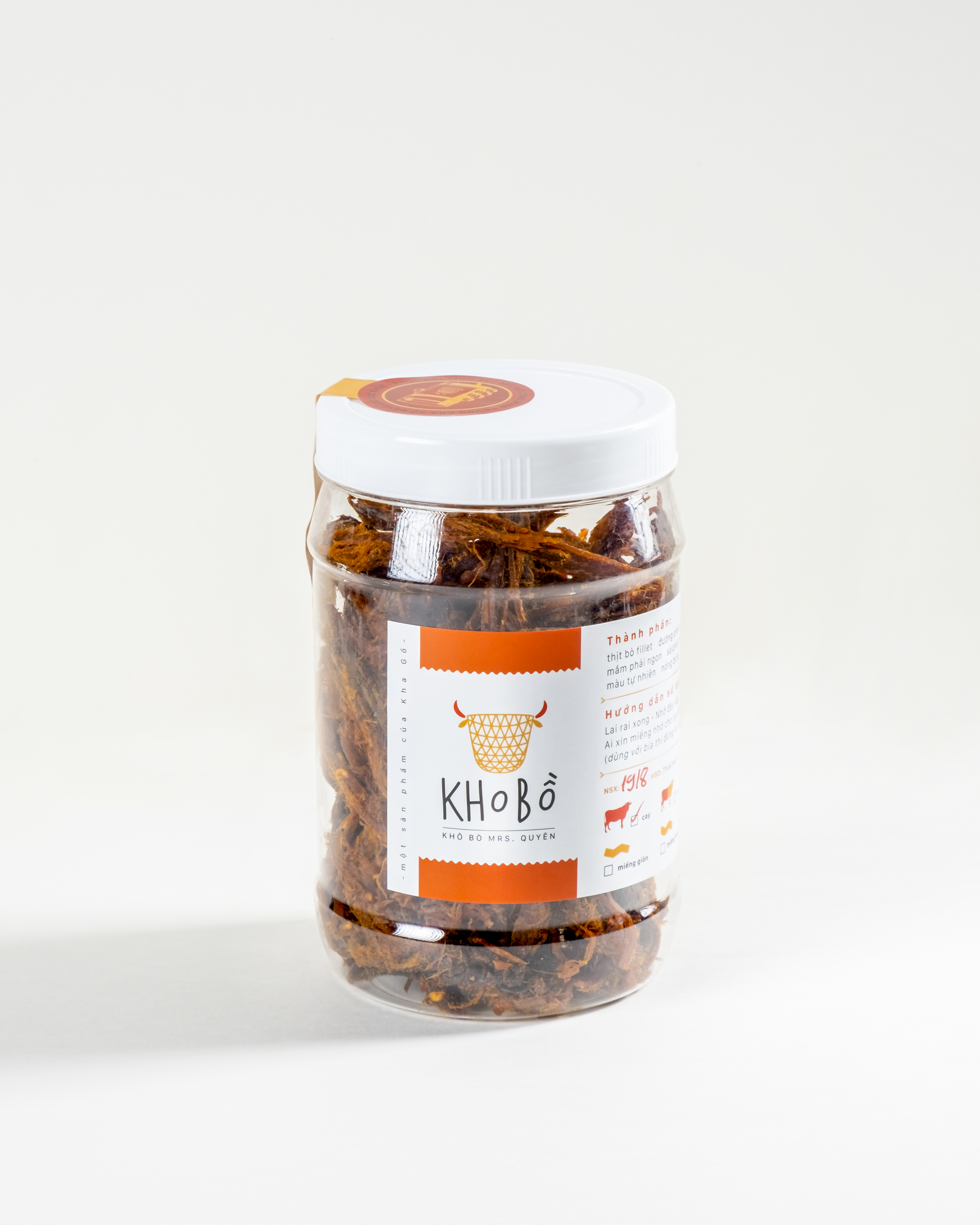 KHÔ BÒ XÉ SỢI 250gr | KHA GỒ | Ăn Vặt Văn Phòng, Du Lịch, Tết, Sài Gòn Ngon