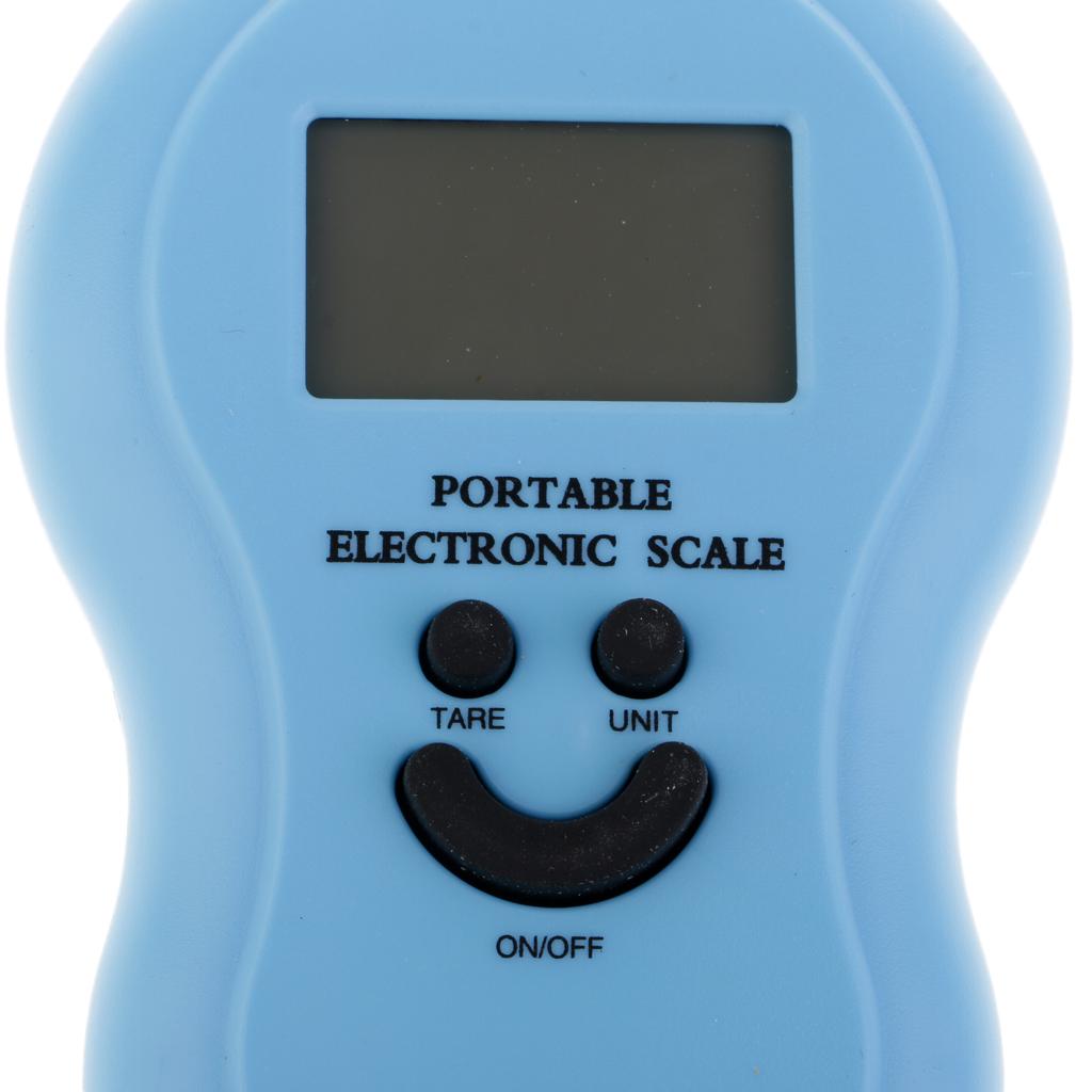 50kg/10g Pocket LCD Digital Fish Hanging Luggage Weight Hook Scale