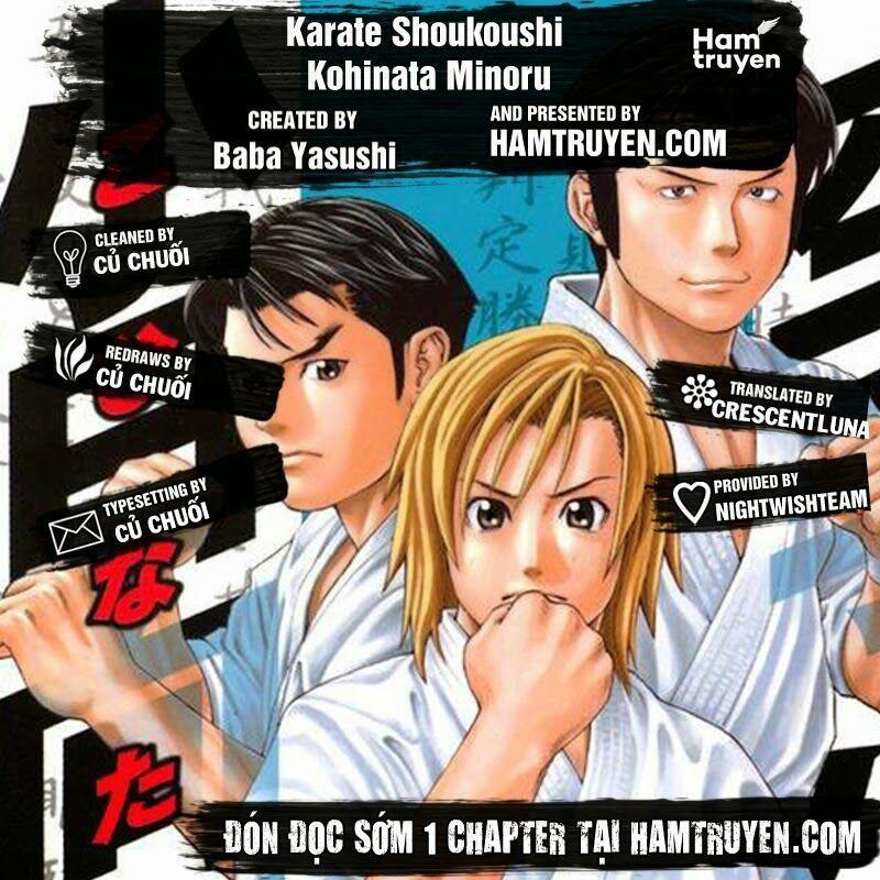 karate shoukoushi kohinata minoru chapter 180 1
