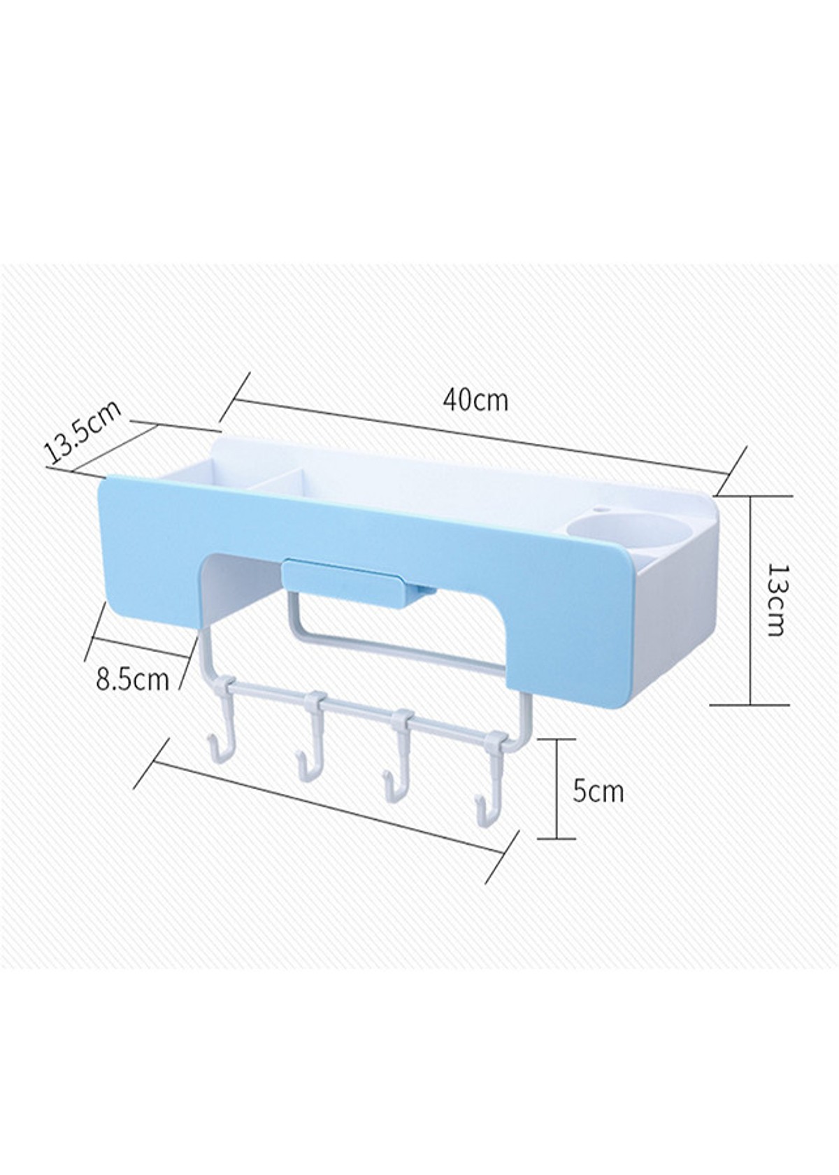 Kệ để đồ nhà tắm đa năng có giá để điện thoại