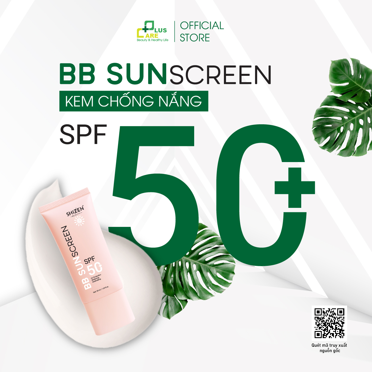 KEM CHỐNG NẮNG BB SUNCREEN 50ml