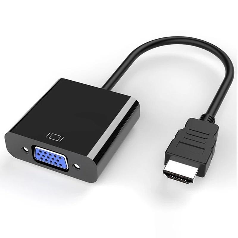 Cáp Chuyển Đổi HDMI Sang VGA 1080P HDMI Cho Xbox/ PS4/ HDTV/ PC/ Laptop/ Máy Chiếu