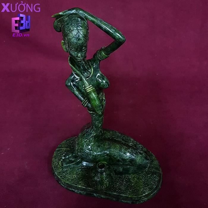 Tượng trang trí phòng khách - Tượng cô gái - CG 078