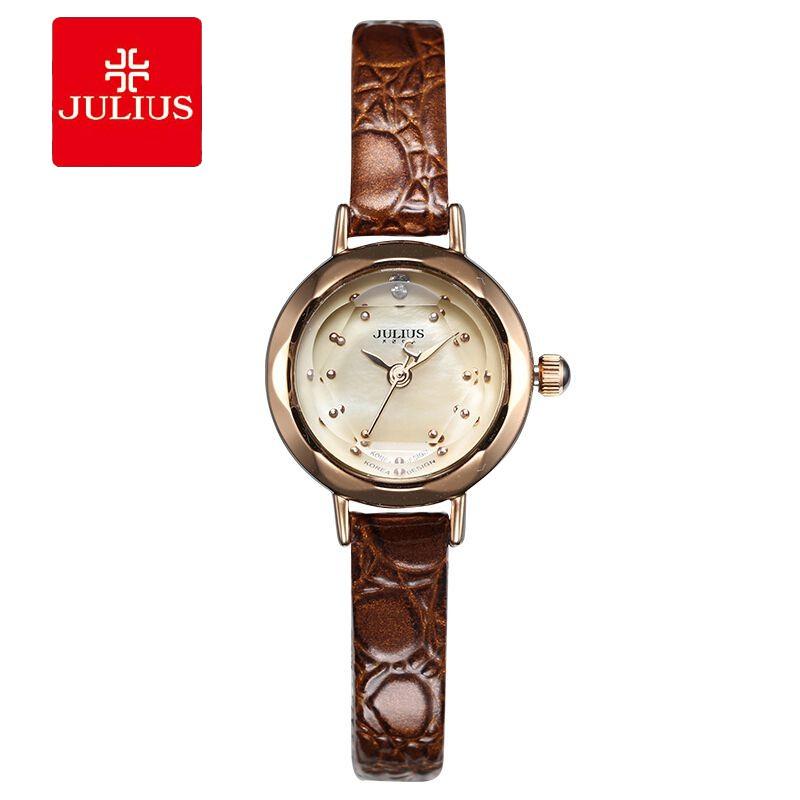 Đồng hồ nữ Julius JA-482 dây da