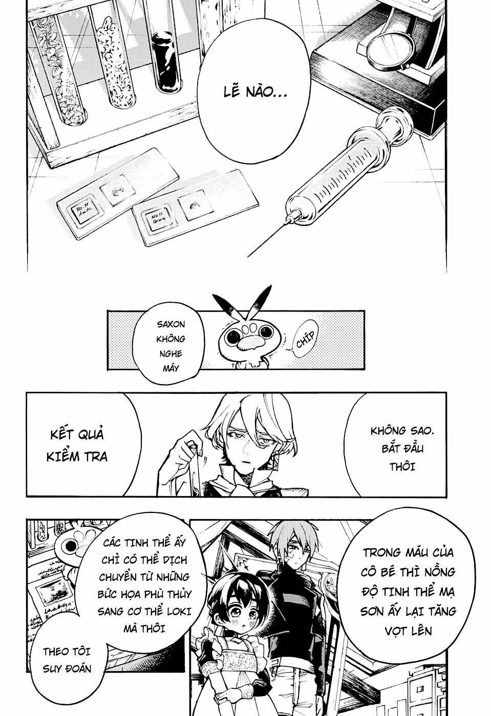 bức họa đẫm máu của phù thủy chapter 15.2 13