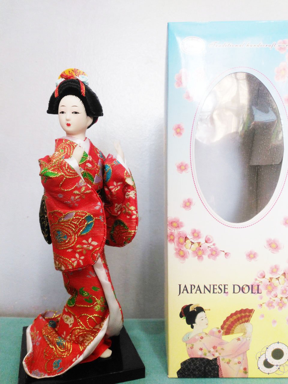 Búp bê Geisha truyền thống Kích thước cao 25 cm