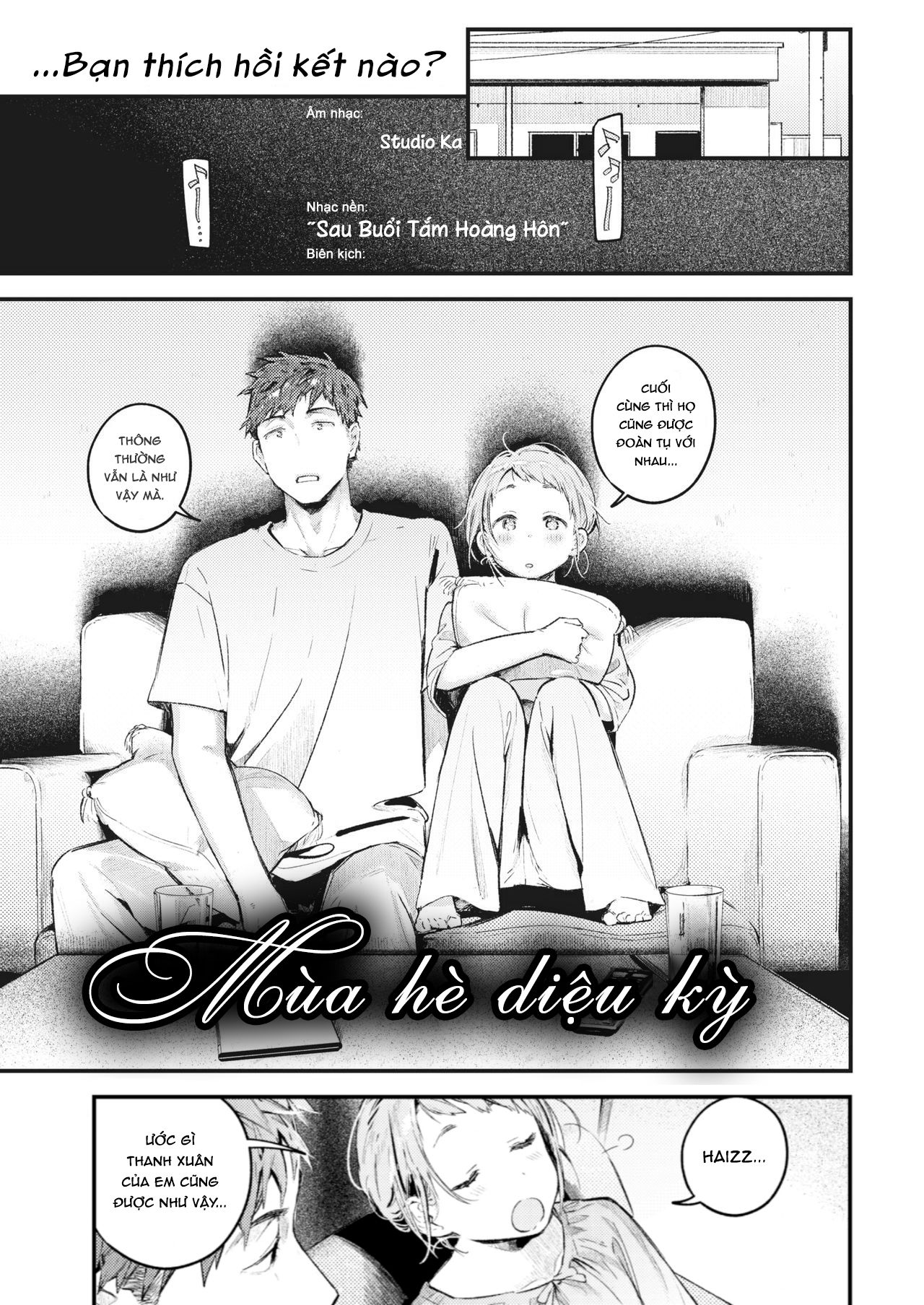 [18+] mùa hè diệu kì chapter 1 1