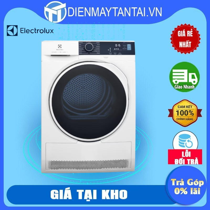 Hình ảnh Máy sấy bơm nhiệt 8.0kg EDH804H5WB UltimateCare 500 - Hàng chính hãng (chỉ giao HCM)