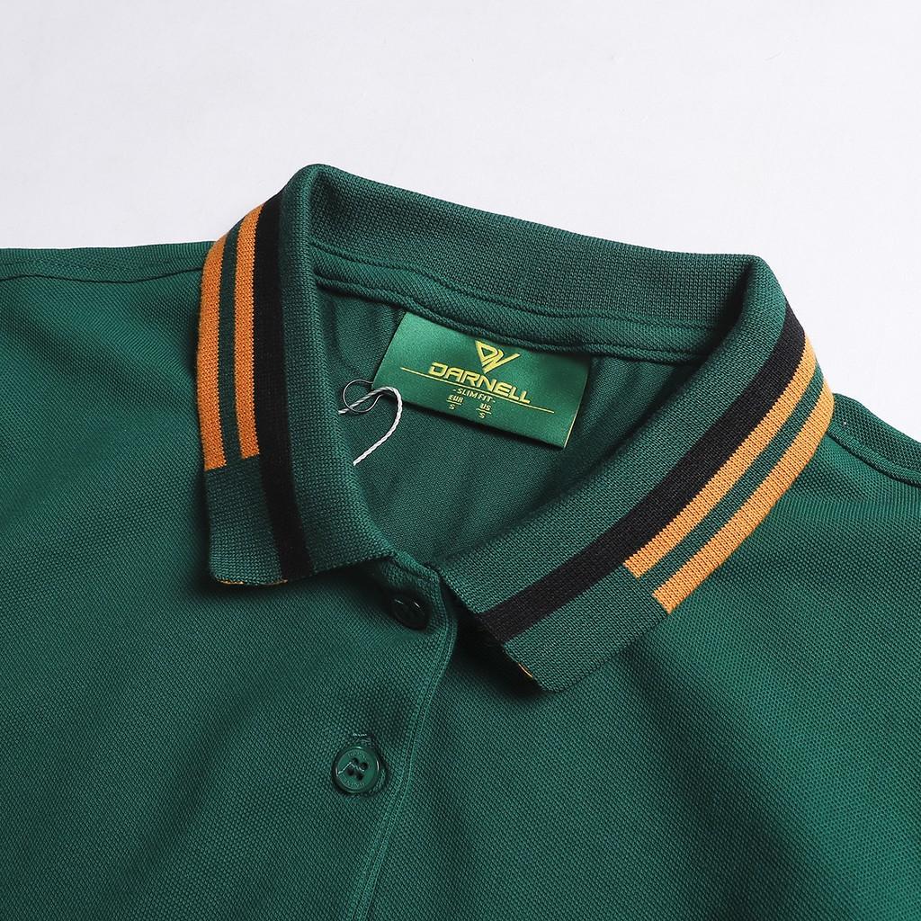 Đầm polo cao cấp nữ cổ kẻ chất cotton mềm mịn thấm hút mồ hôi chính hãng DARNELL DN3611