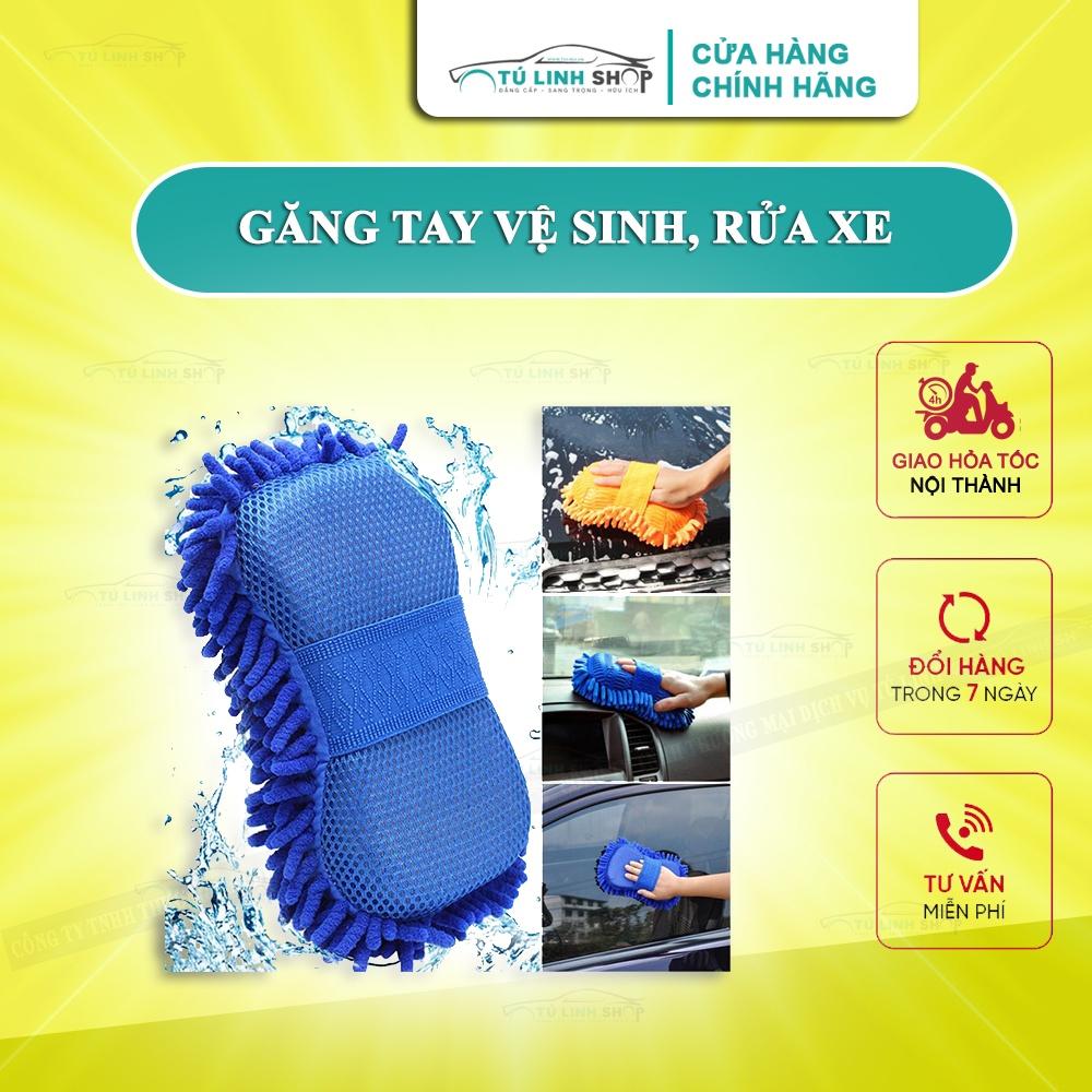 Găng tay rửa xe sợi Microfiber mẫu 2 cho ô tô