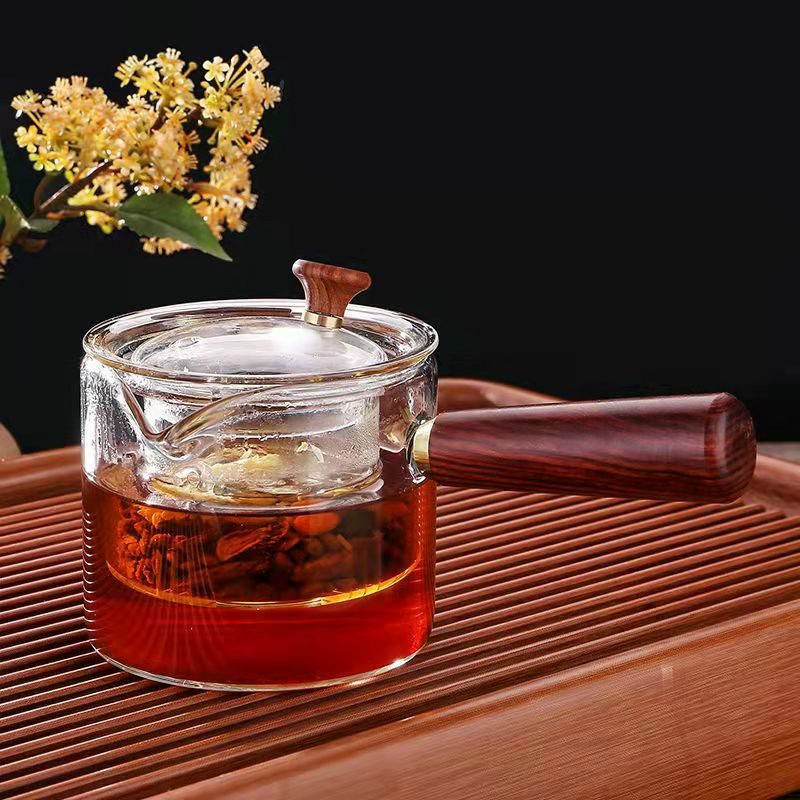 Ấm trà thủy tinh chịu nhiệt 450ml