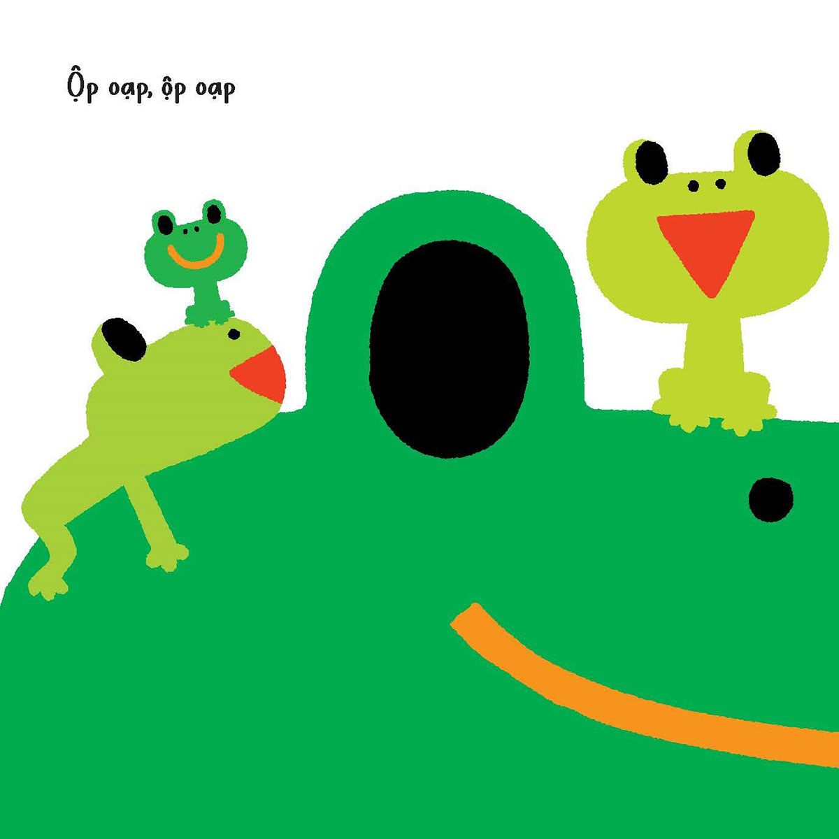 Ộp oạp, ộp oạp! Màu xanh - Mình cùng vui chơi nhé!