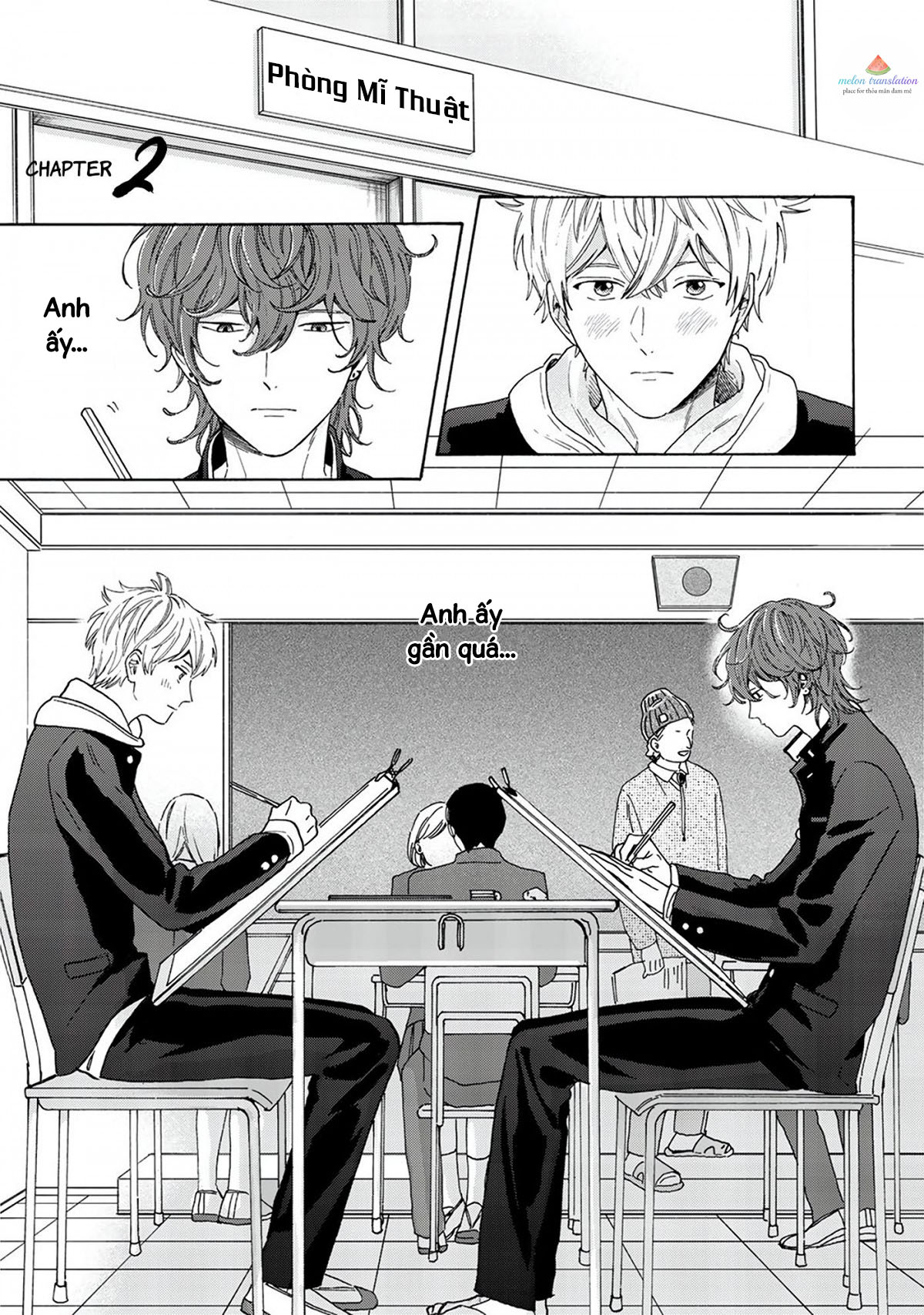 ngôi sao hạng nhất được vẽ bằng nụ hôn chapter 2 2