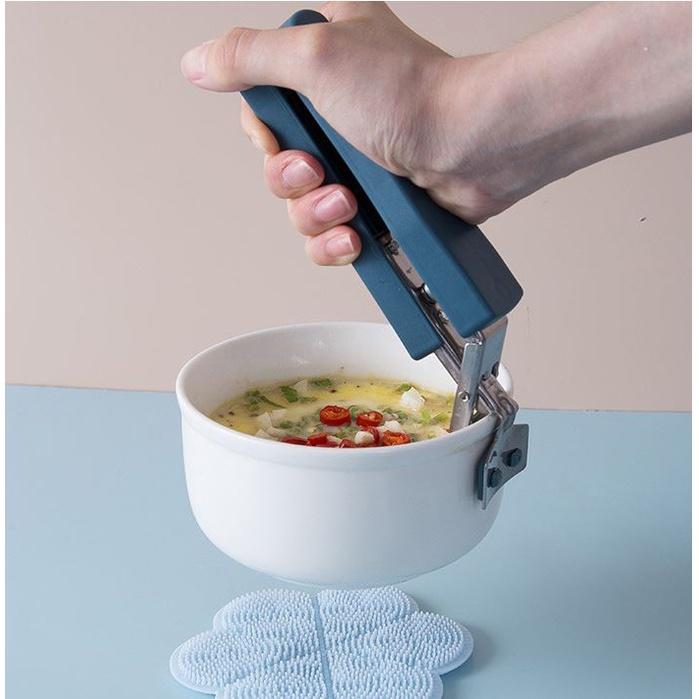 Dụng cụ kẹp gắp thức ăn, kẹp bát chống nóng