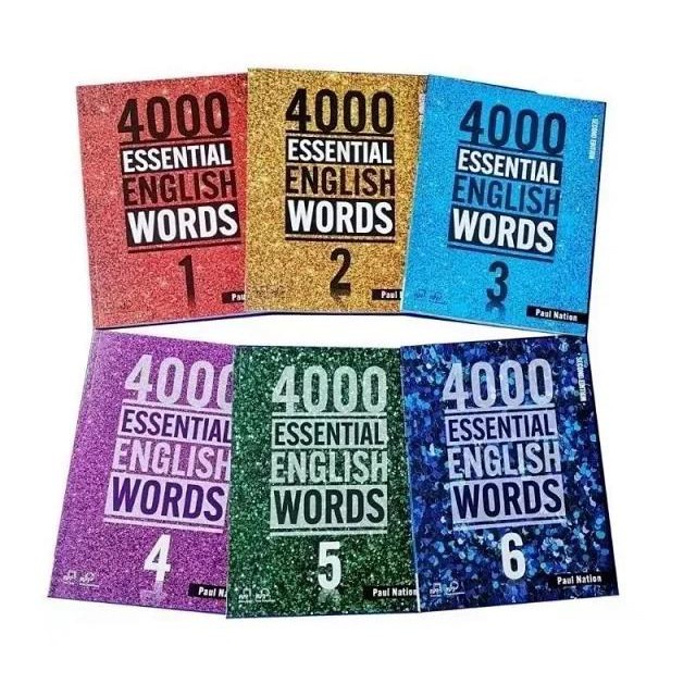 4000 essential english words 6q - bộ nhập màu (kèm audio + answer key)