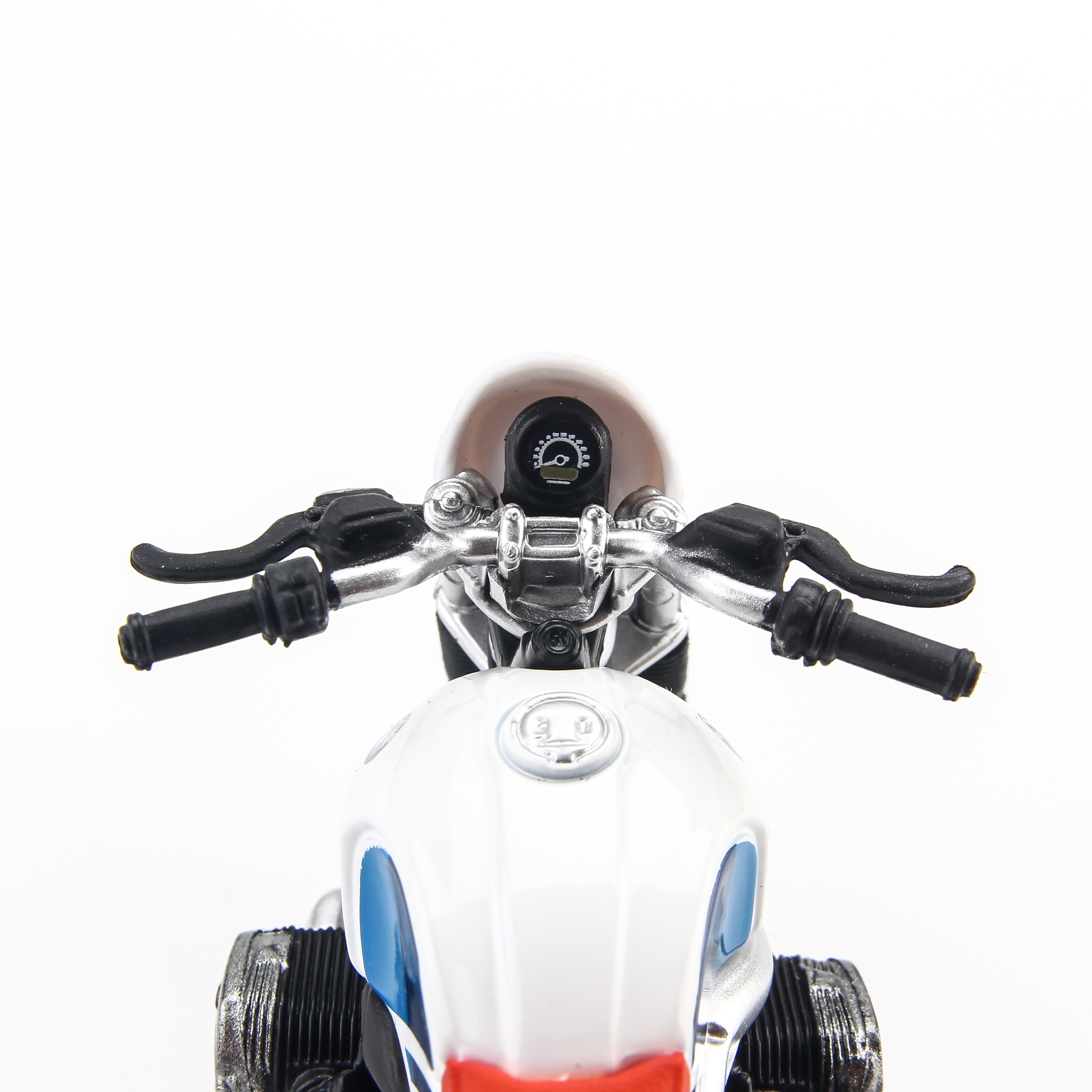 Mô hình mô tô BMW R Nine T Urban GS White 1:18 Bburago - 18-51069