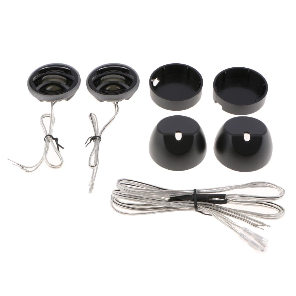 Super Loud Tweeter Blast Tone  12V Electric Compact Car Auto Horn Black