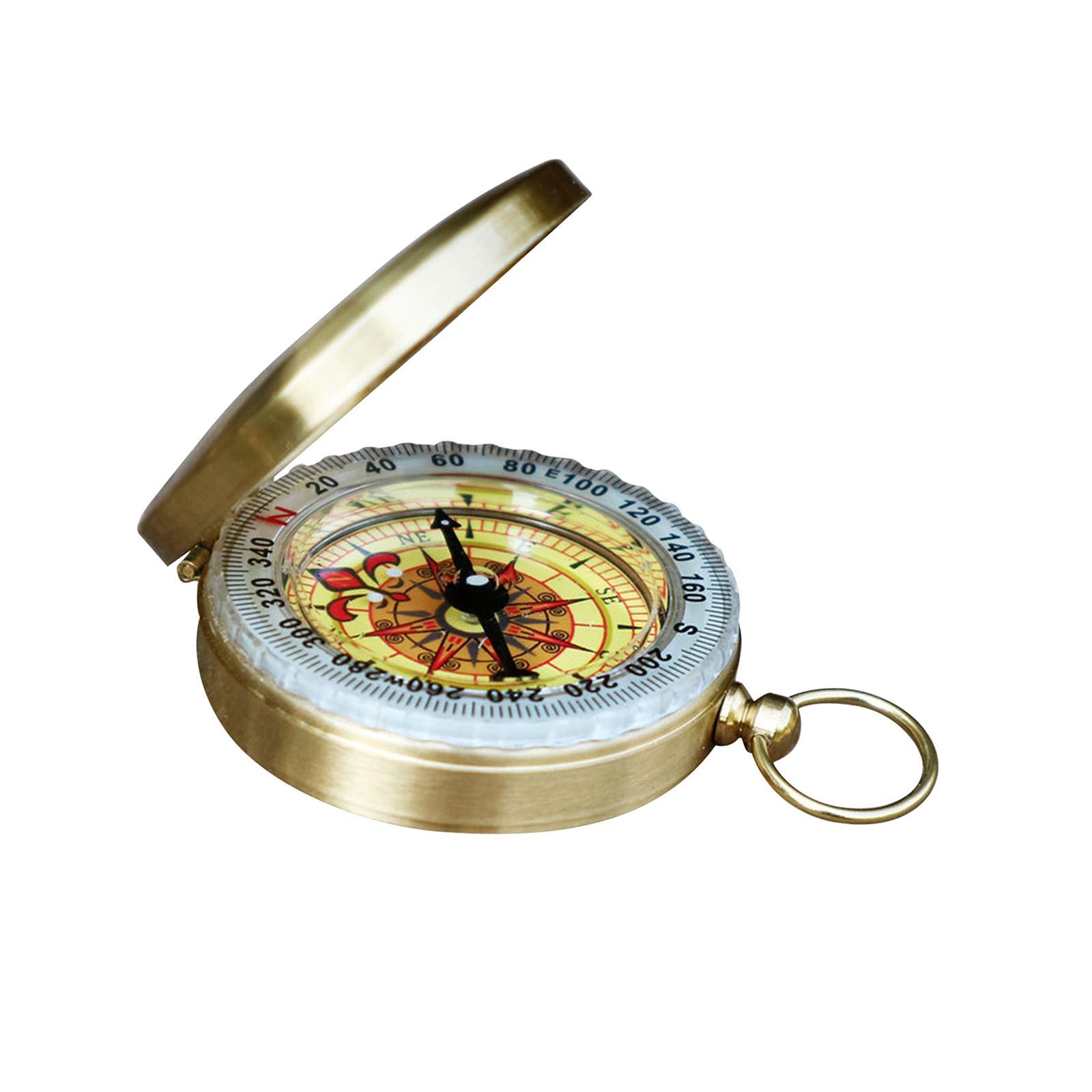 Camping Survival Compass Pocket Compass for Orienteering Backpacking Camping
