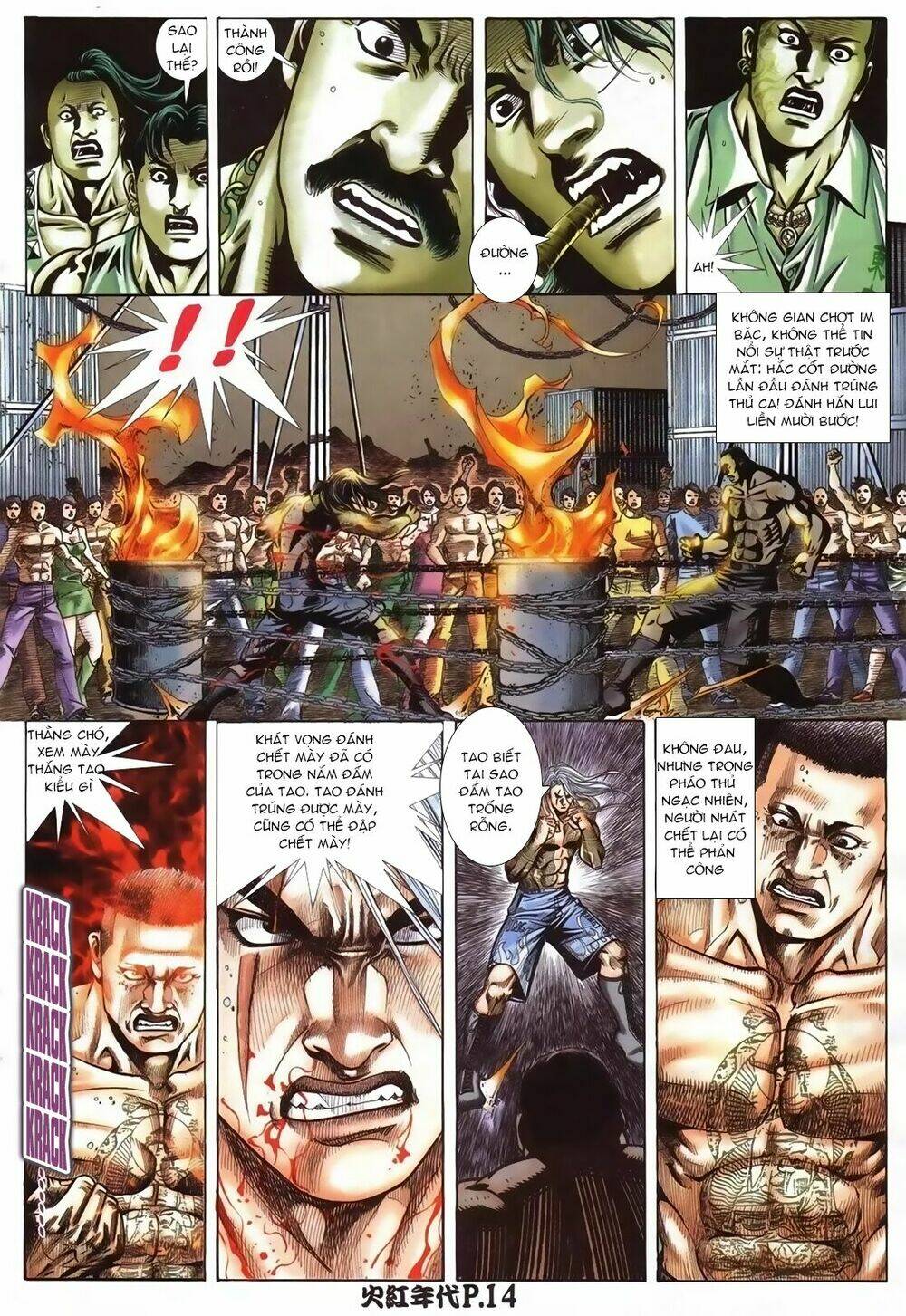 hỏa hồng niên đại hắc cốt đường chapter 80 13