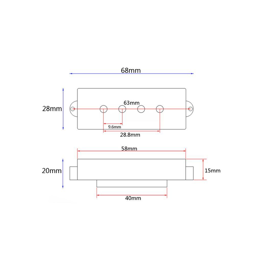 1 Set Wiring Harness EQ Equalizer Pickup for / Guitar
