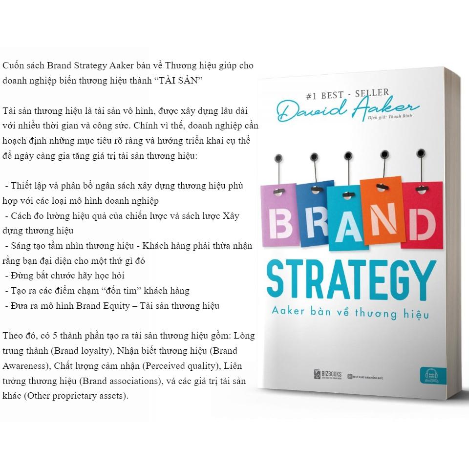 Sách  - Brand Strategy: Aaker Bàn Về Thương Hiệu