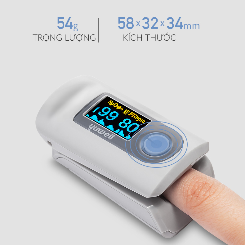 Máy đo nồng độ oxy YUWELL SPO2YX301