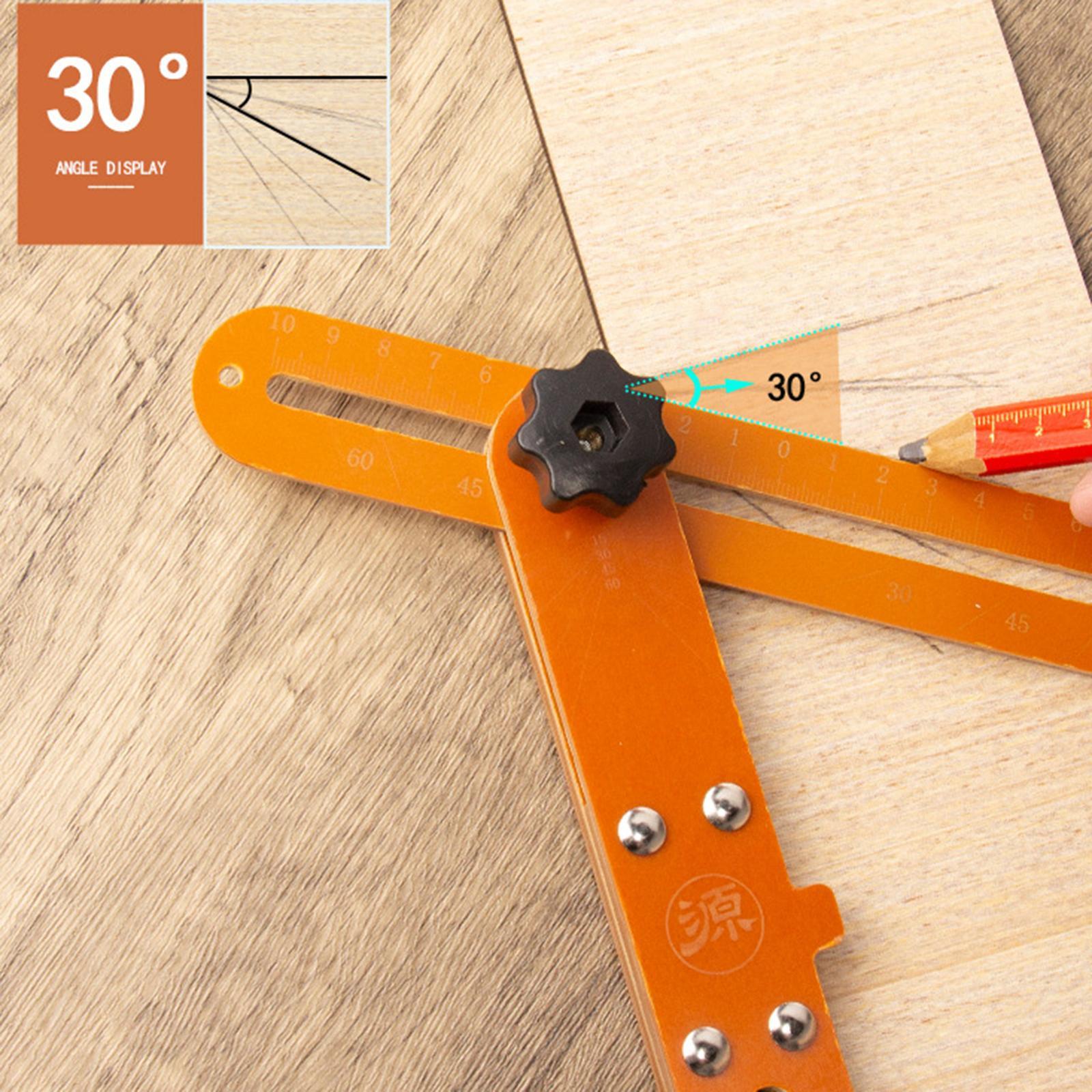 T Bevel Sliding Angle Ruler Adjustable Gauge Protractor Measurements Tool for Building Furniture, Engineer ,Woodworking, Carpenters ,Architect