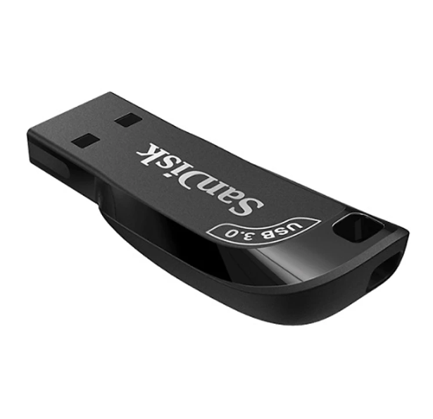 USB SanDisk Ultra Shift USB 3.0 Flash Drive, CZ410 128GB, USB3.0, Black, 5Y_SDCZ410-128G-G46 - Hàng Chính Hãng