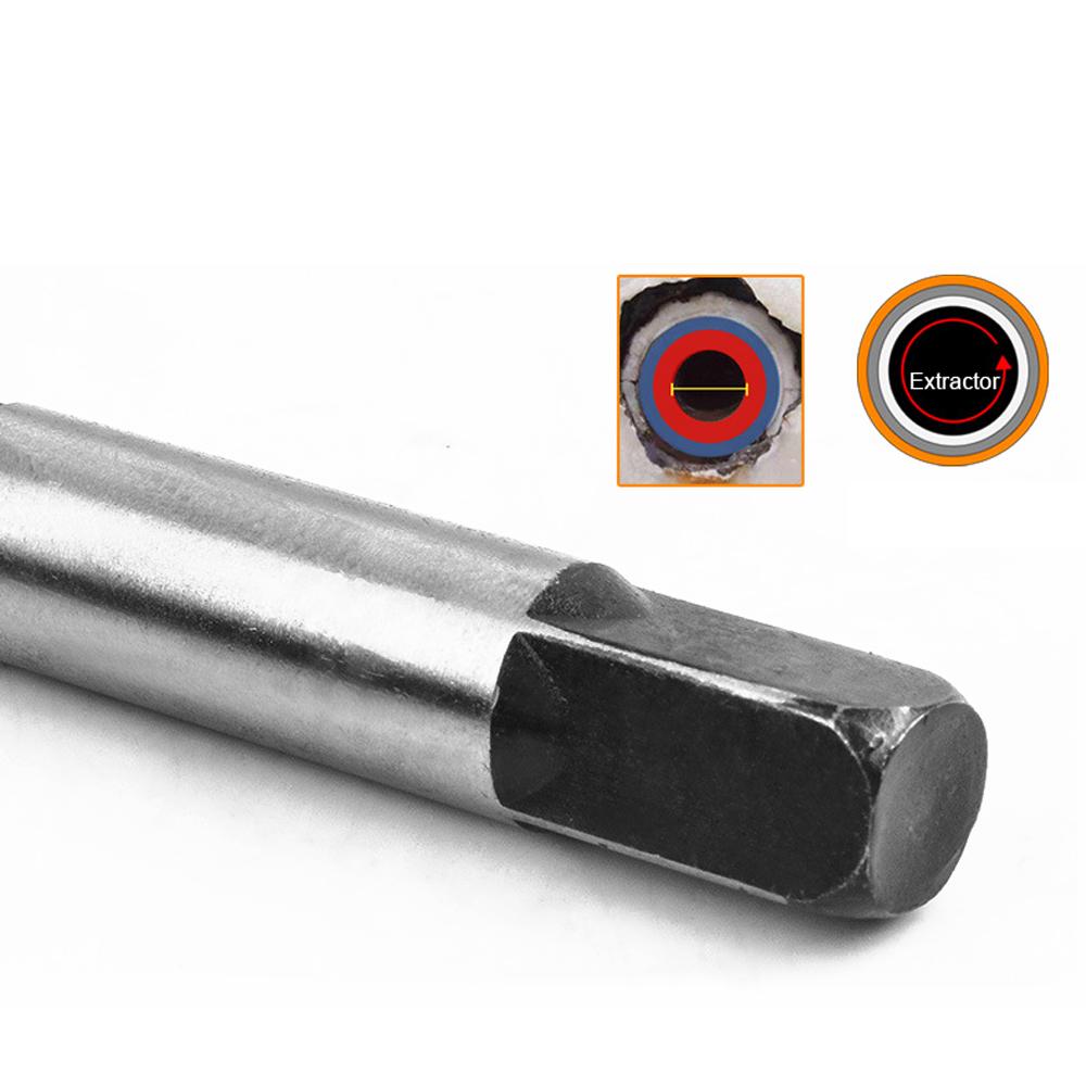 12Pcs Bolt Removal Tool Set Manual Screw Remover Rust Screw Broken Screws Stuck Screw Extractor Kit