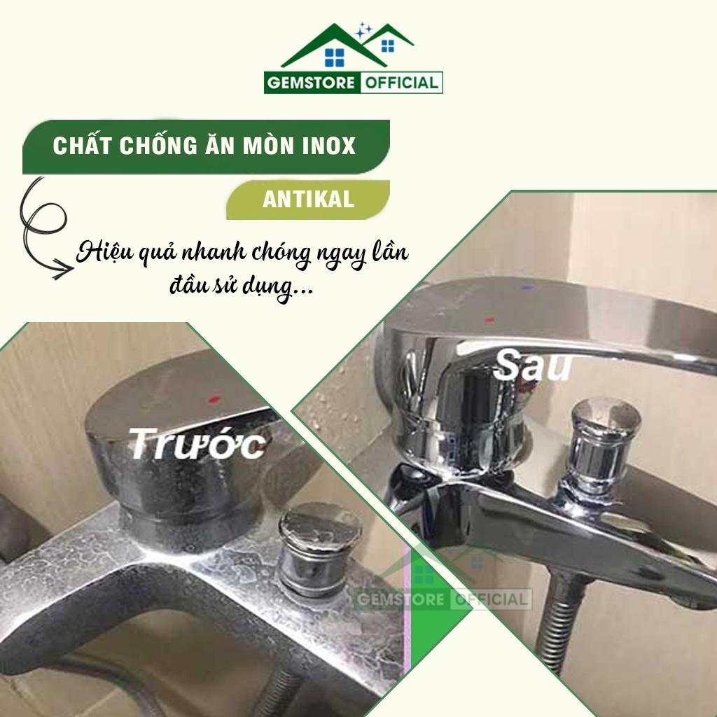 Chai Xịt Vệ Sinh Chống Ăn Mòn Inox Antikal, Dung Dịch Vệ Sinh Bếp, Các Thiết Bị Inox, Dung Tích 750ml, Nhập Đức