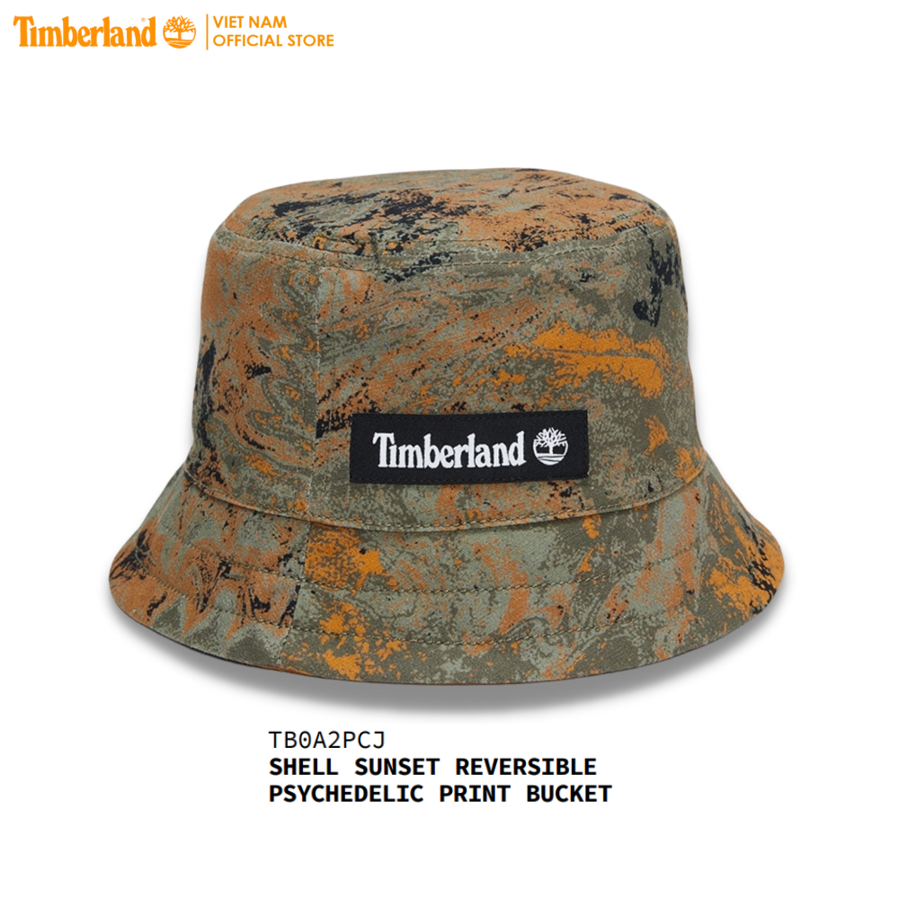 [NEW] Original Timberland Nón Unixsex Reversible Print Bucket TB0A2PCJK3
