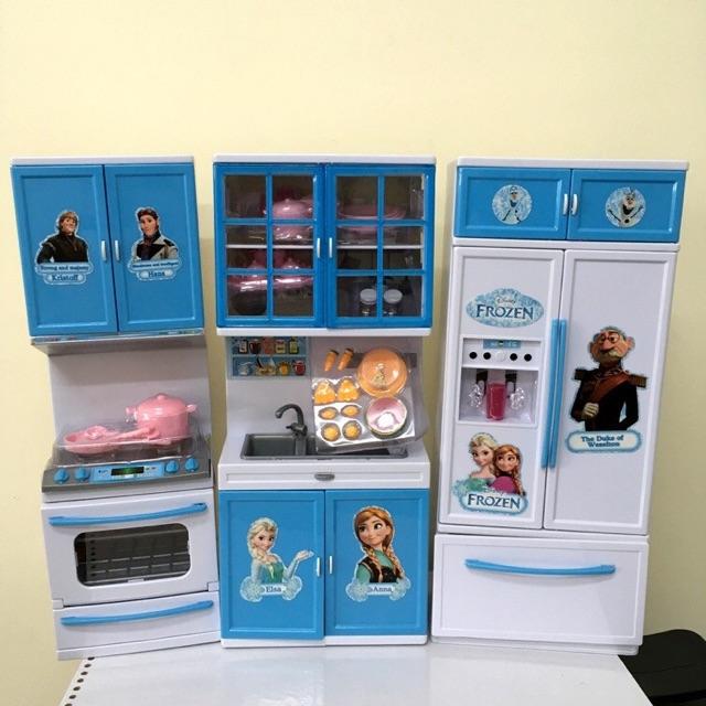 Hộp đồ chơi nhà bếp mini có nhạc và đèn hình công chúa Elsa - nữ hoàng băng giá Frozen X221H
