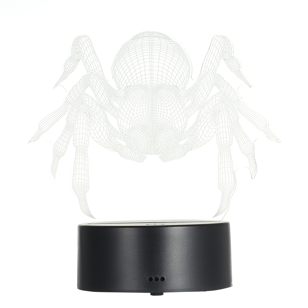 Đèn Ngủ LED Acrylic 3D Trong Suốt Đổi Màu Gồm 7 Màu # 12