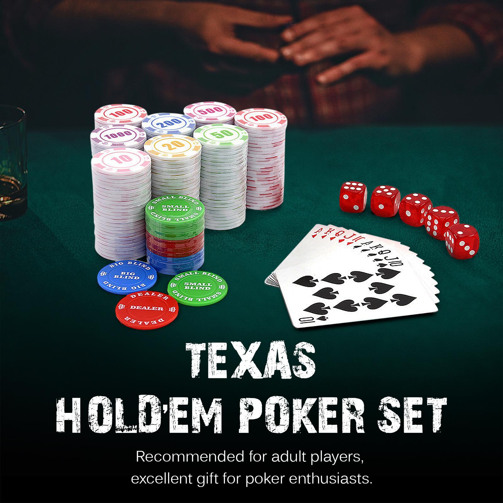 Bộ Bài Chơi Poker Đầy Đủ Dụng Cụ