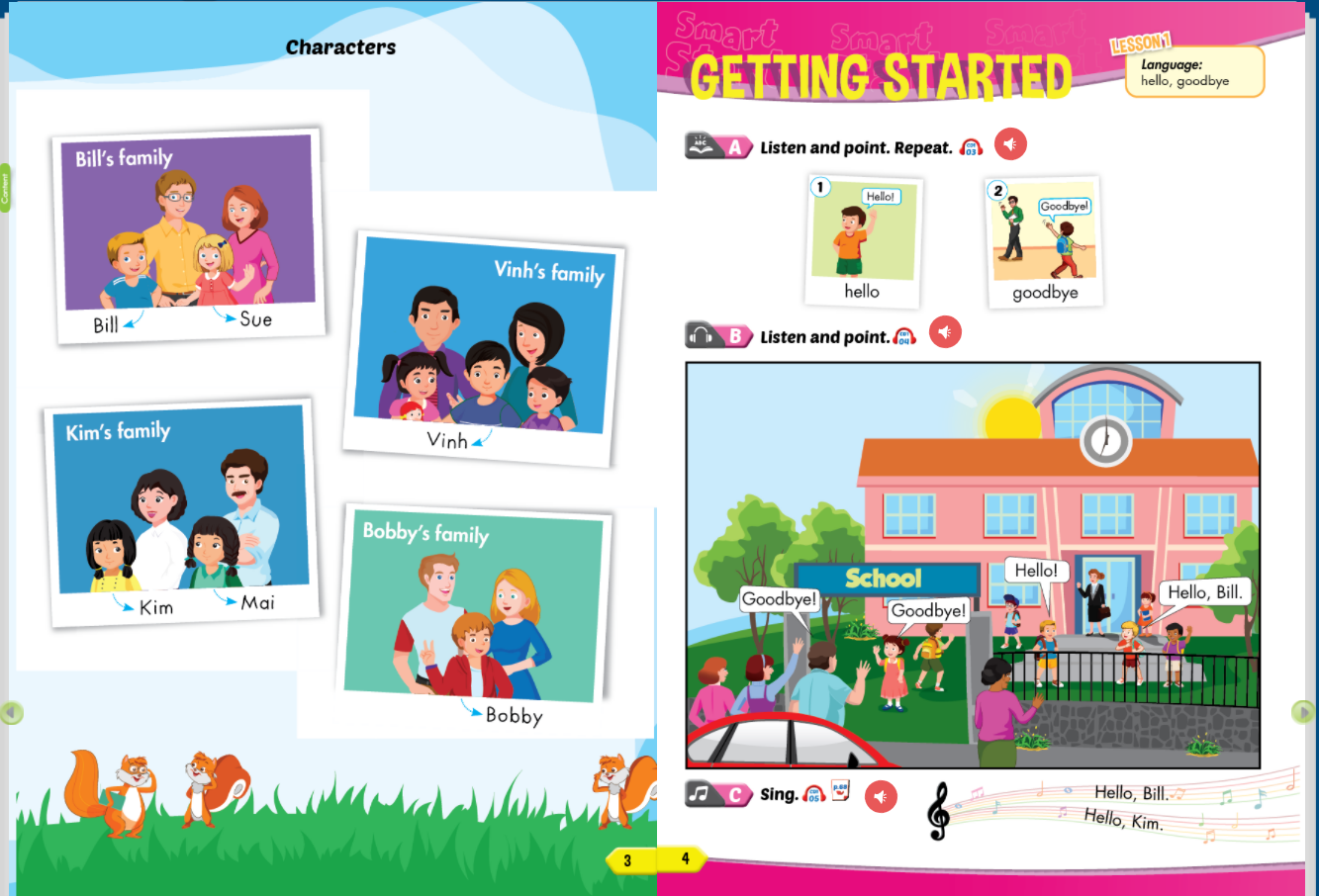 Tiếng Anh 1 i-Learn Smart Start Sách mềm sách học sinh