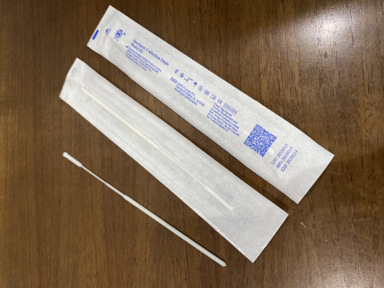 TEST GỘP COVID - 100 que tỵ hầu test Covid-19 Specimen Collection Swab  thương hiệu Chengwu chuyên sử dụng để test gộp (100 que test cho 100 người)