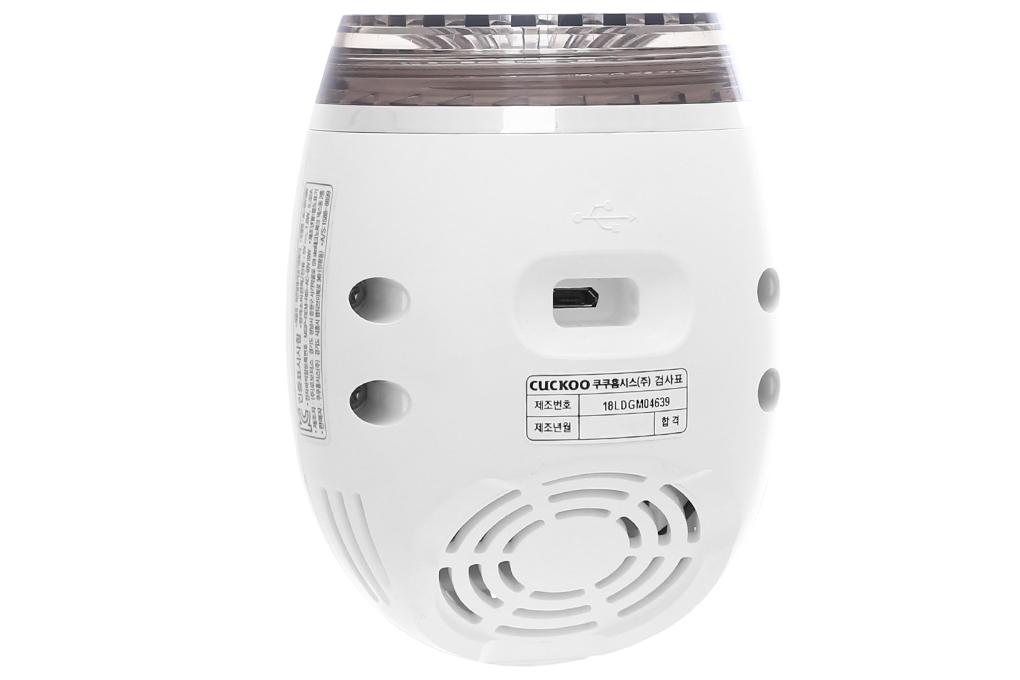 Máy lọc không khí dùng trong xe ô tô Cuckoo AC-03V10W - HÀNG CHÍNH HÃNG